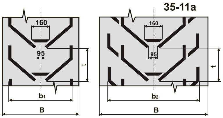 Profil 35-11 taśmy do przenośników katalog Conveyor belt profiles catalog