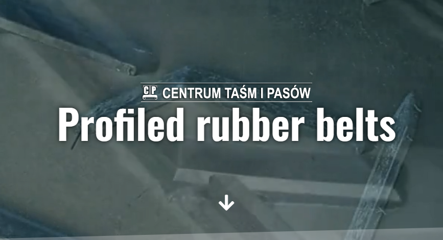 ctp chevron profiled rubber belts