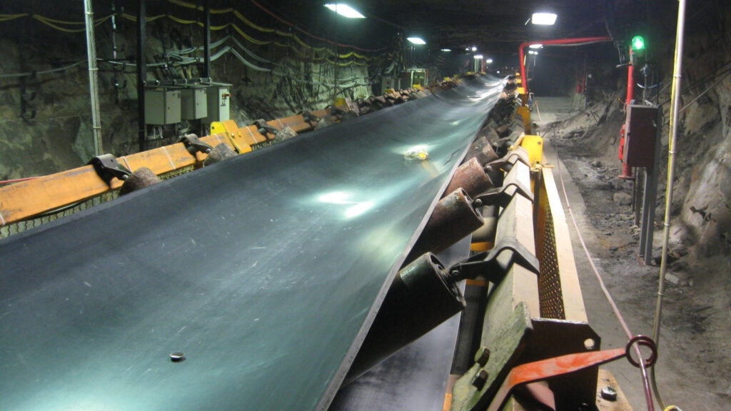 Mining conveyor belt